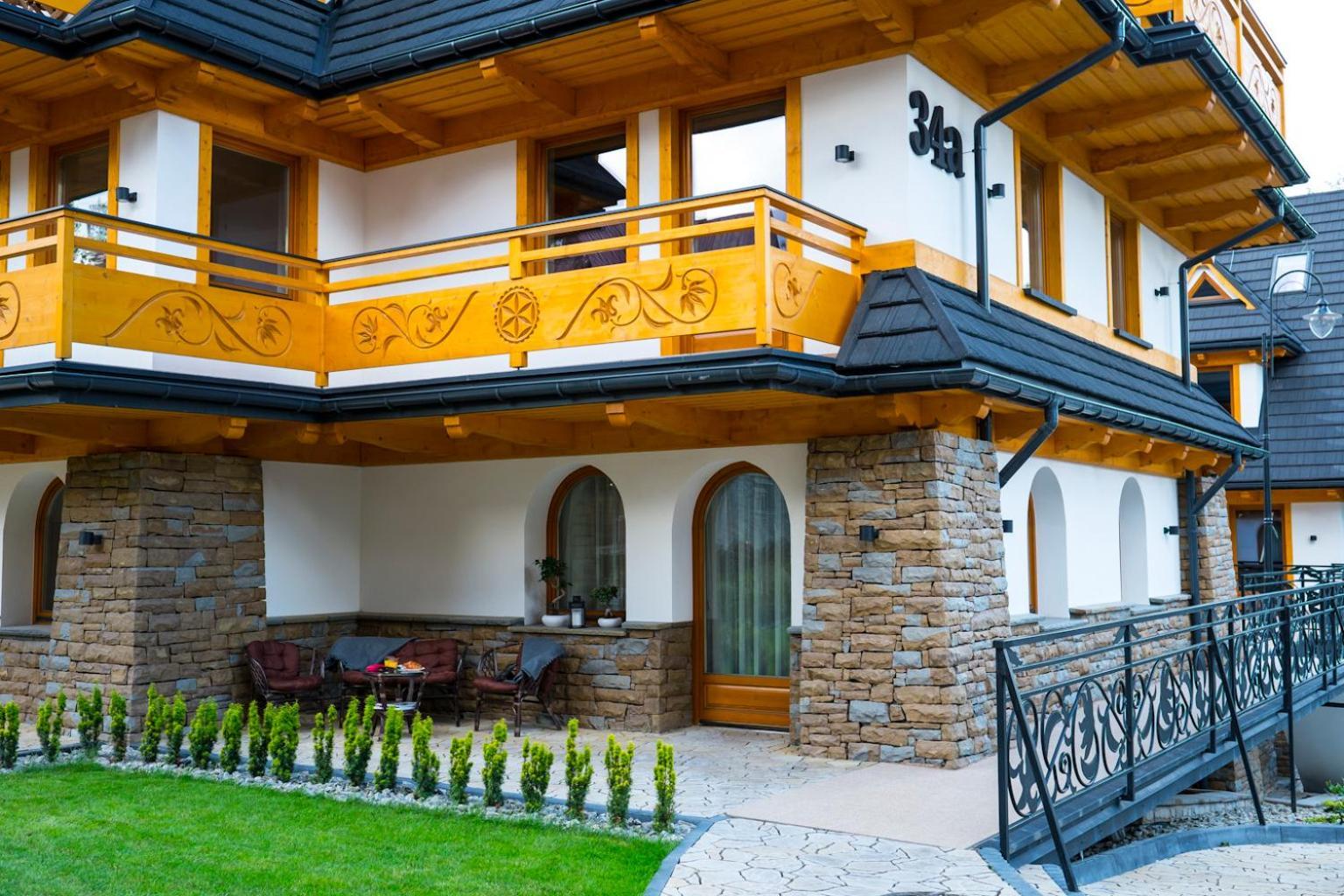 Apart-Center Zakopianskie Tarasy Spa Zakopane Buitenkant foto